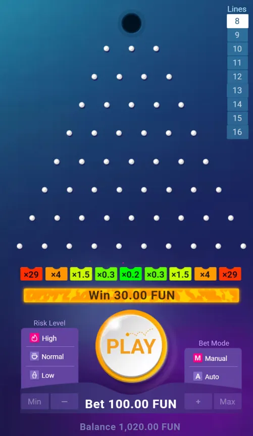 RTP van het Plinko game &mdash; Wat u moet weten